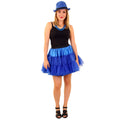 Rock And Roll Petticoat 3 Schichten Blau Damen