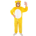 Weicher Gelber Plüschbär Unisex Kostüm