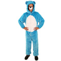Weicher Blauer Plüschbär Unisex Kostüm