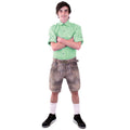 Traditioneller Lederhosen Tirol Grey -Brown Herren