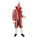 Prinz Carnival 11. November Rot Weiß Herrenkostüm