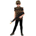 Carmen Camouflage Command Chick Weste für Kinder