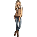 Western Weste Mit Kuhfell-Optik Unisex