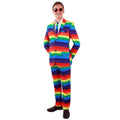 Fröhlicher Robbie Rainbow Multicolor Herrenkostüm
