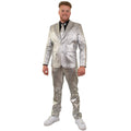 Galaktischer Glanz-Outfit Herrenkostüm
