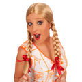 Perücke Greetje Blond Mit Zöpfen Und Bögen