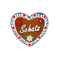 Kettenherz Mit Leichtem Schatz
