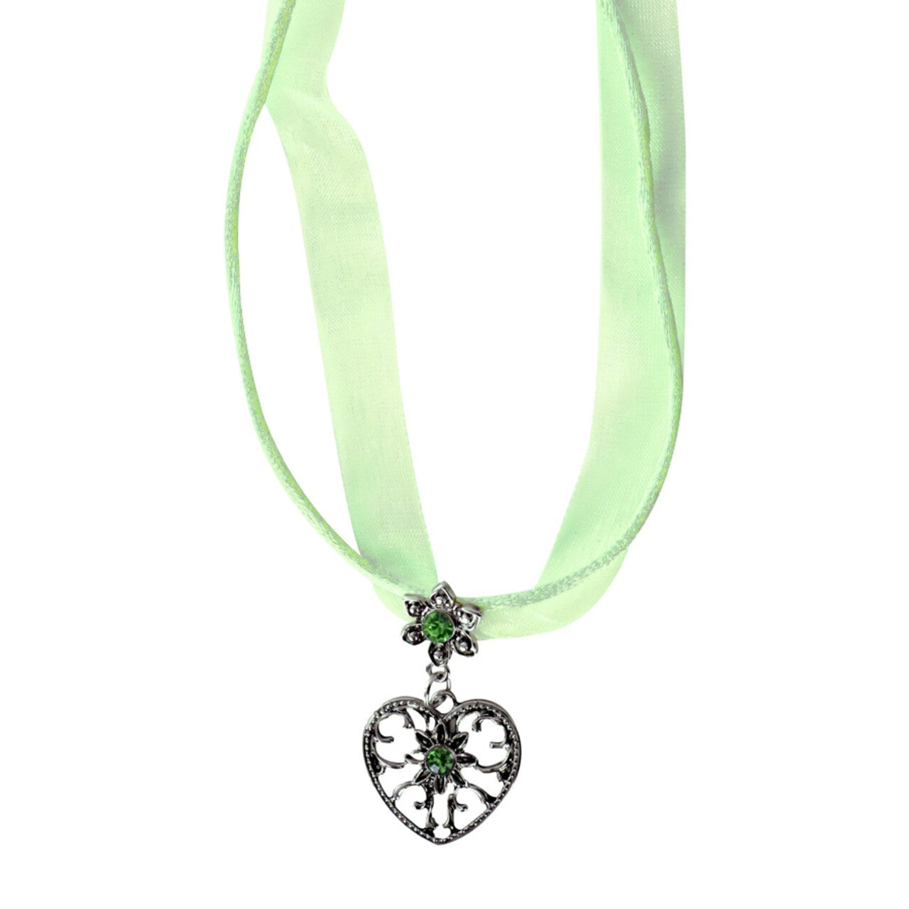 Op deze afbeelding zie je een Accessoires, van het merk PartyXplosion. Ketting Tiroler Licht Groen