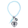 Armband Tirolische Perlen Blau