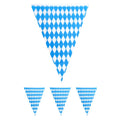 Flag -Linie Oktoberfest Blau / Weiß 1