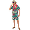 Hawaii Ilima Flamingo Spaß-Outfit Herrenkostüm