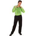 Rouches Bluse Groen Koen Herren