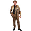 Leoparden-Eleganz Herrenkostüm