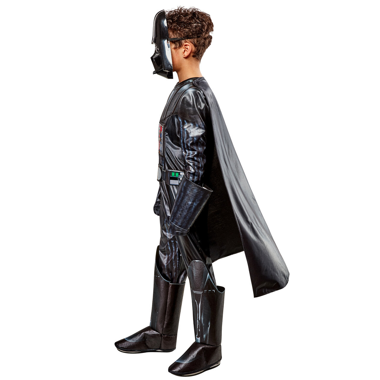 Op deze afbeelding zie je een Kostuums, van het merk Rubies. Deluxe Darth Vader Jongen Kostuum