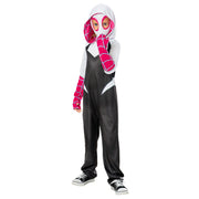 Op deze afbeelding zie je een Kostuums, van het merk Rubies. Marvel™ Spider-Gwen™ Meisje Kostuum