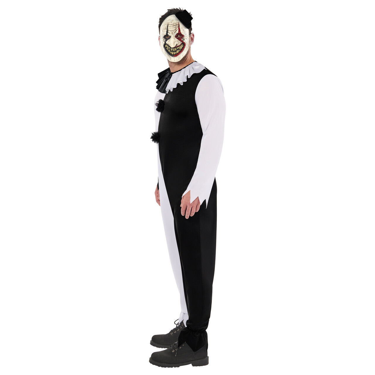 Op deze afbeelding zie je een Kostuums, van het merk Rubies. Terror Clown Man Kostuum