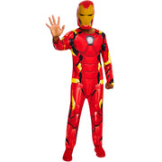 Op deze afbeelding zie je een Kostuums, van het merk Rubies. Iconic Iron Man Kostuum