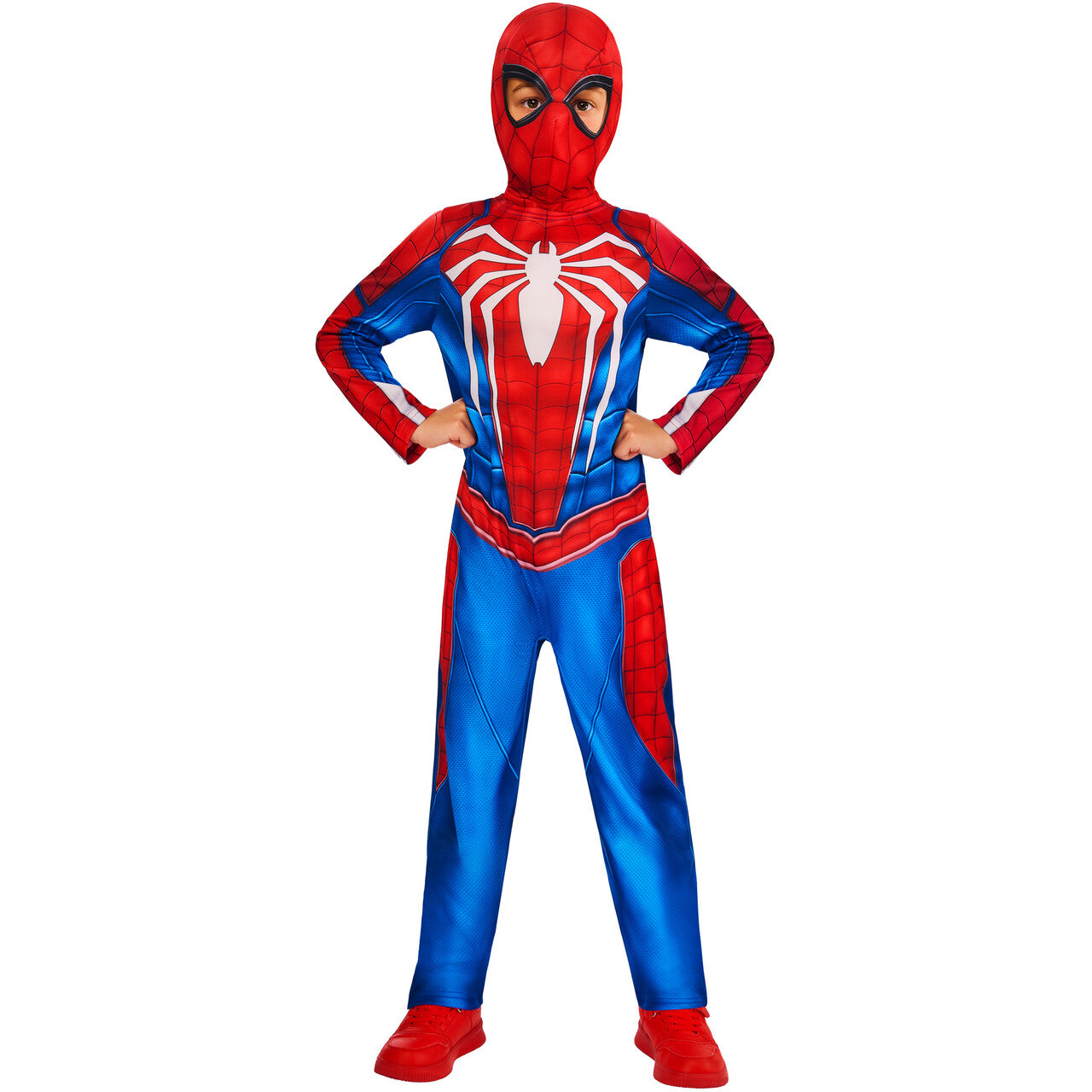 Op deze afbeelding zie je een Kostuums, van het merk Rubies. Marvel Spider-Man™ Gamerverse Jongen Kostuum