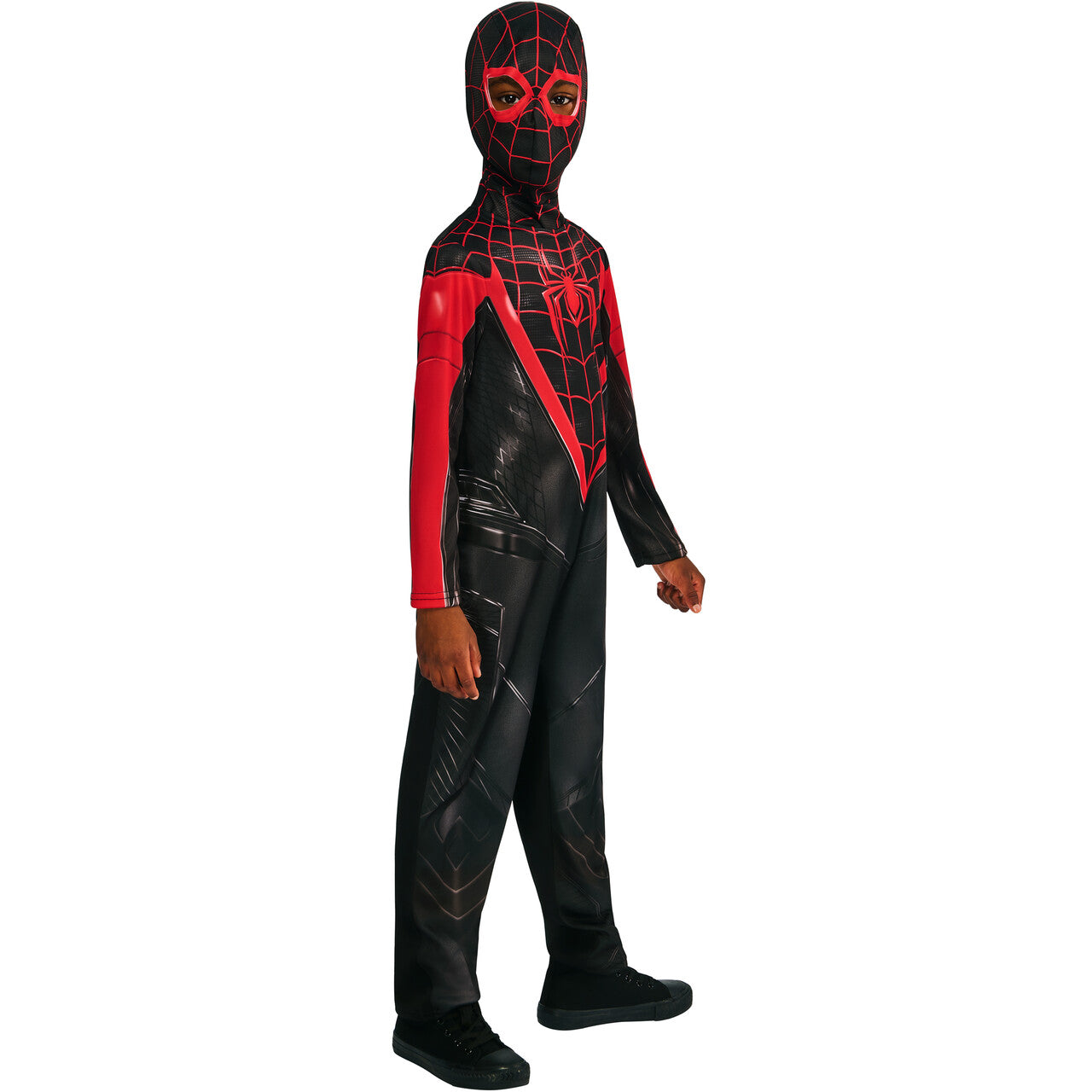 Op deze afbeelding zie je een Kostuums, van het merk Rubies. Marvel™ Miles Morales Gamerverse Jongen Kostuum