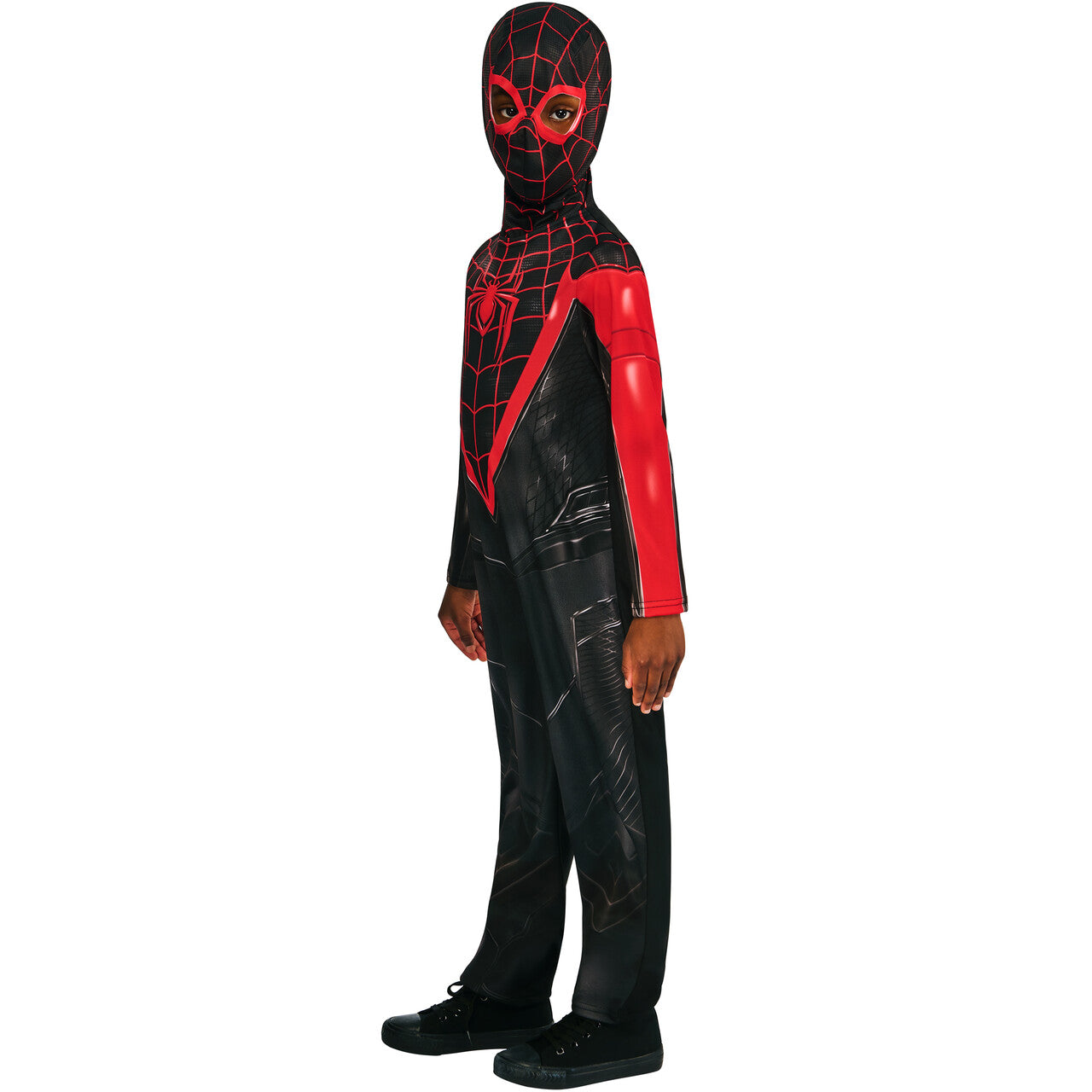 Op deze afbeelding zie je een Kostuums, van het merk Rubies. Marvel™ Miles Morales Gamerverse Jongen Kostuum
