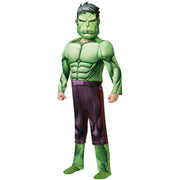 Op deze afbeelding zie je een Kostuums, van het merk Rubies. Marvel™ Hulk Jongen Kostuum
