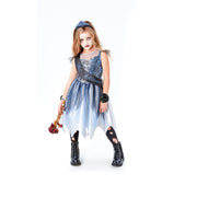 Op deze afbeelding zie je een Kostuums, van het merk Rubies. Miss Halloween Kostuum Meisje