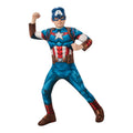 Superhelden Captain America Deluxe Kind Kostüm für Kinder