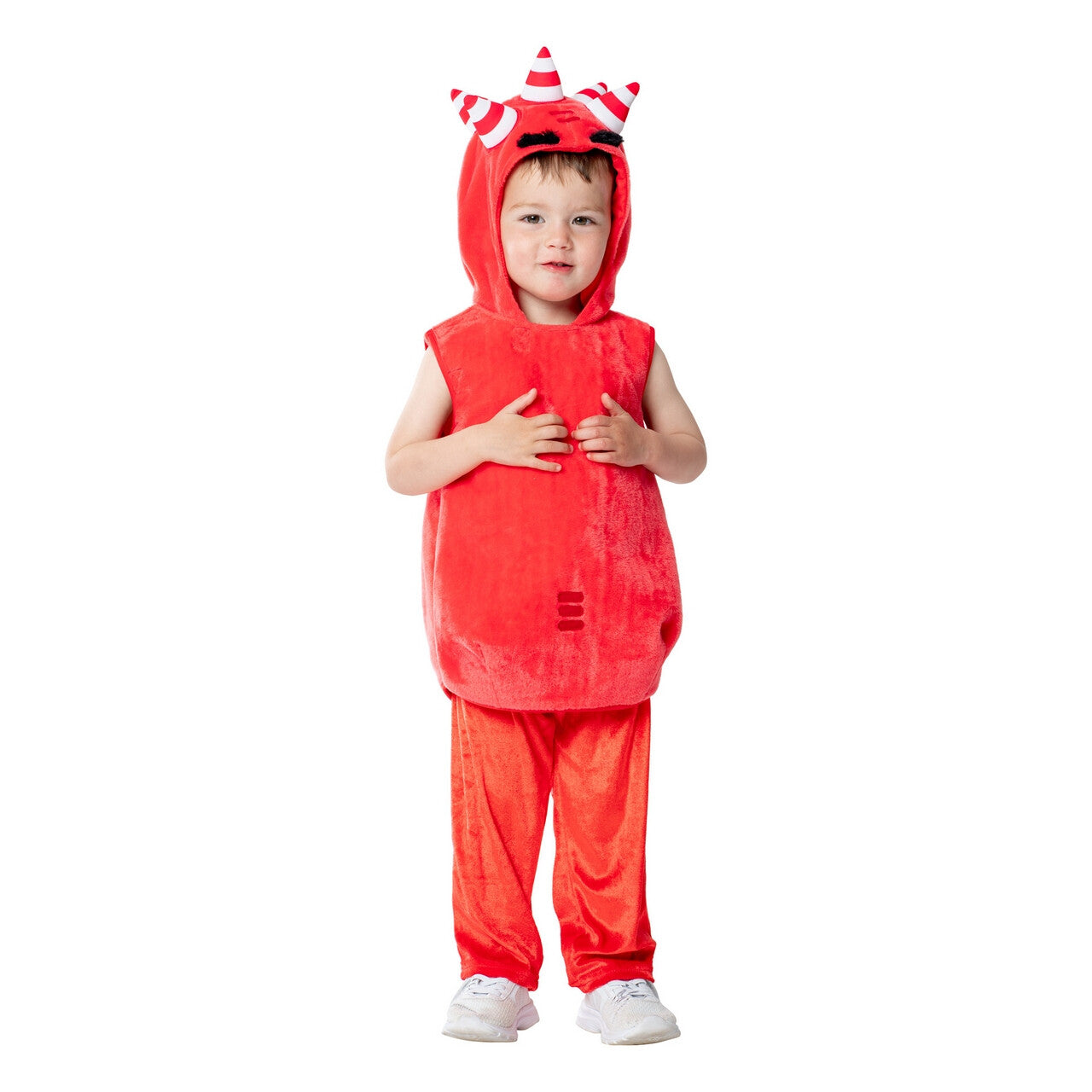 Op deze afbeelding zie je een Kostuums, van het merk Rubies. Angry Oddbods Fuse Kind Kind Kostuum