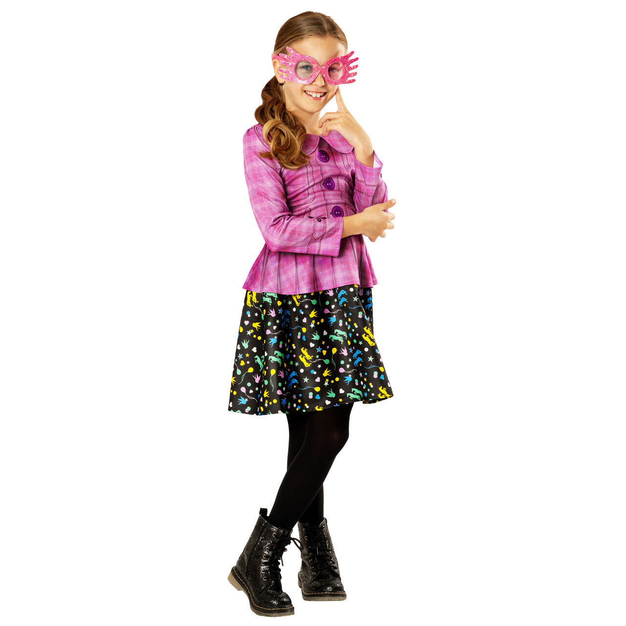 Op deze afbeelding zie je een Kostuums, van het merk Rubies. Luna Lovegood Harry Potter Meisje Kostuum