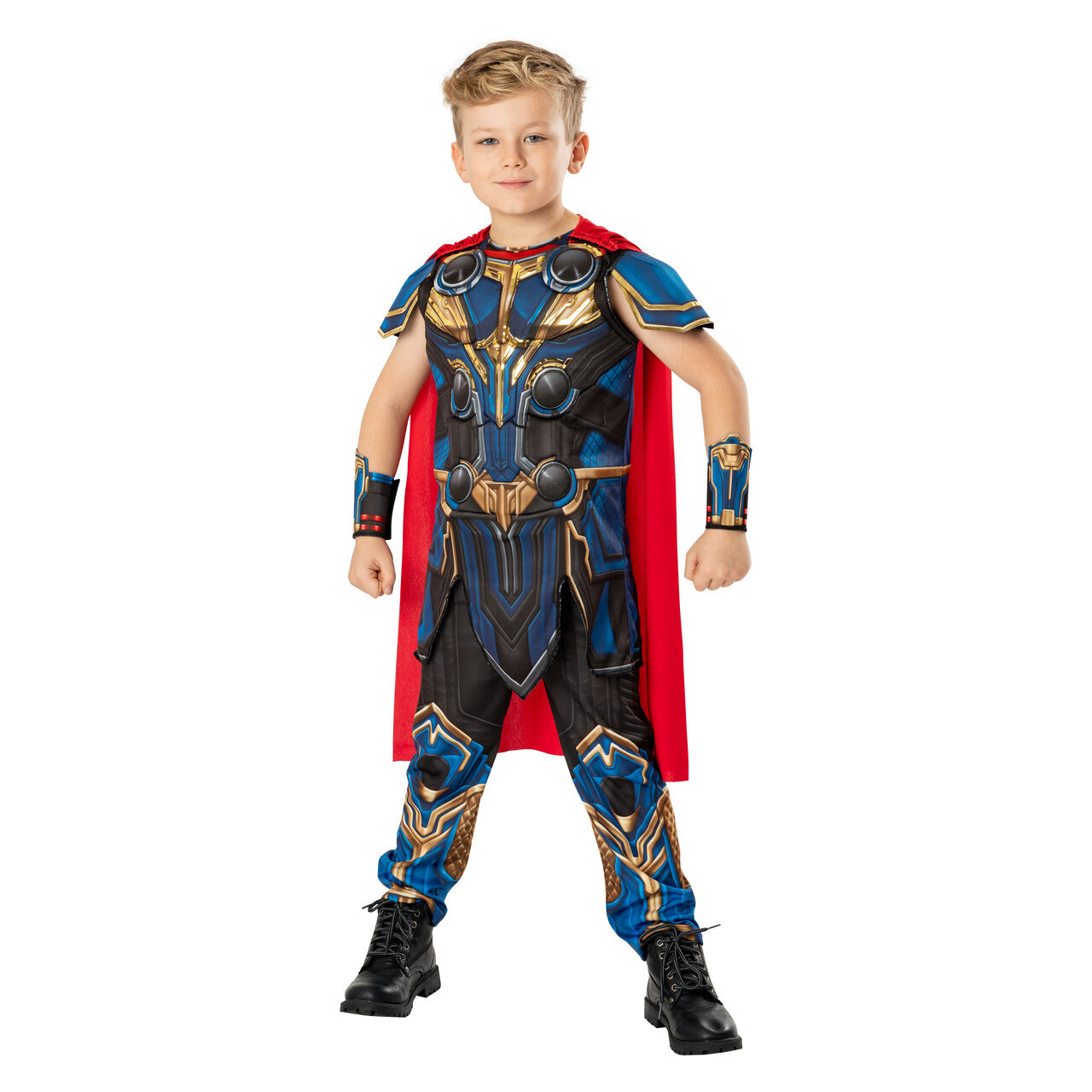 Op deze afbeelding zie je een Kostuums, van het merk Rubies. Marvel™ Thor Deluxe Jongen Kostuum
