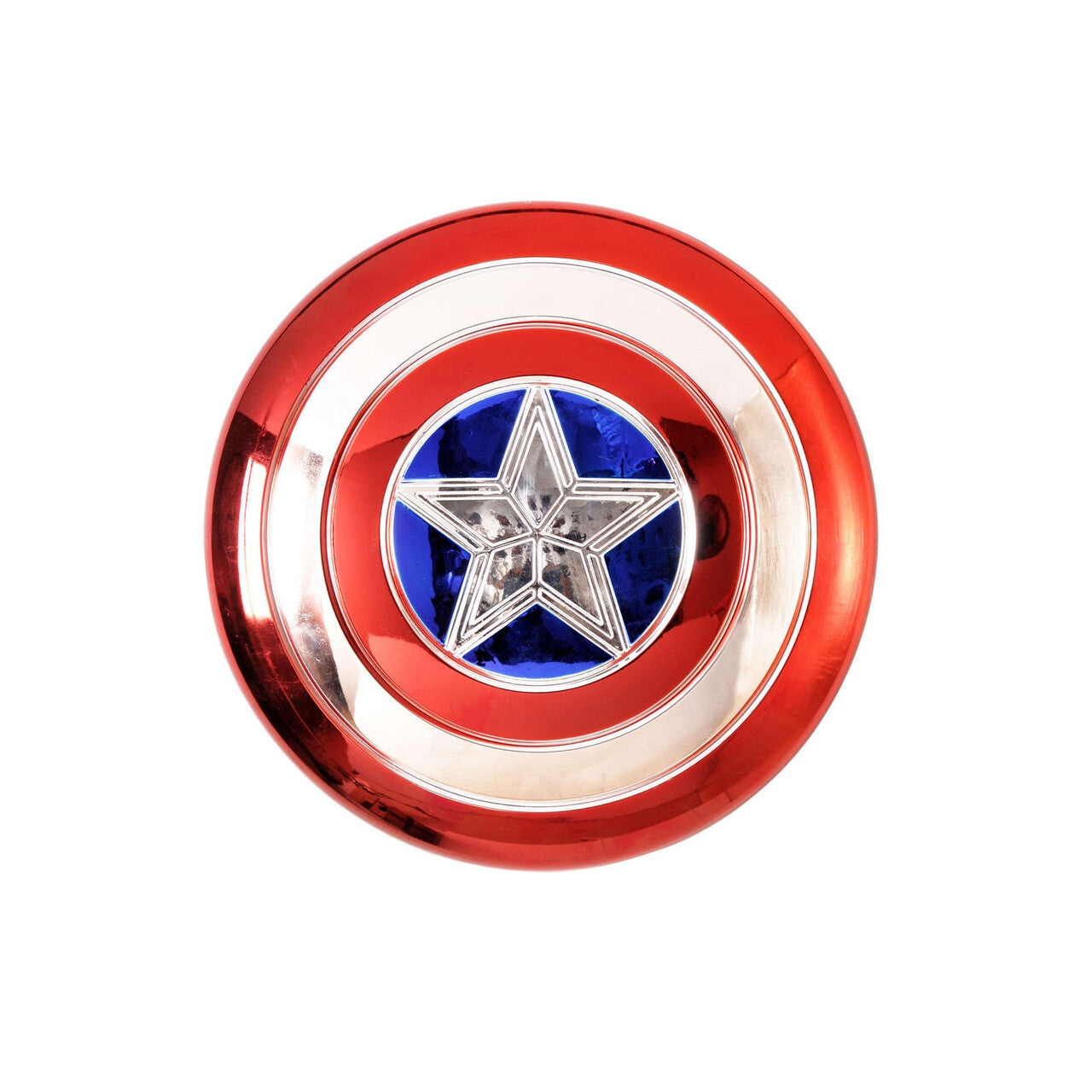 Op deze afbeelding zie je een Accessoires, van het merk Rubies. Captain America Schild Kind
