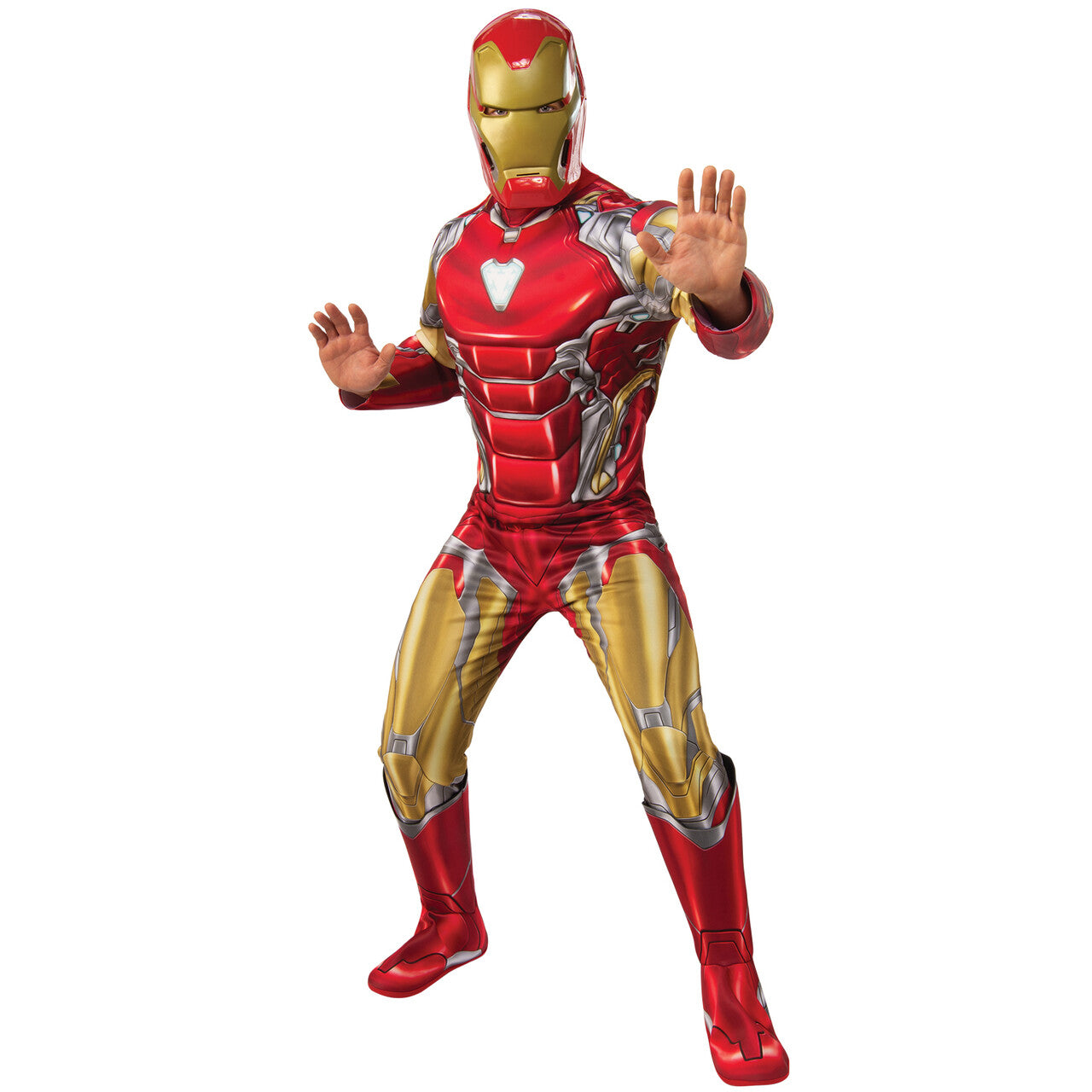 Op deze afbeelding zie je een Kostuums, van het merk Rubies. Iron Man De Avenger Kostuum