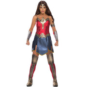 Op deze afbeelding zie je een Kostuums, van het merk Rubies. Wonder Woman Kostuum Vrouw