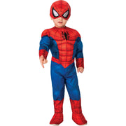 Op deze afbeelding zie je een Kostuums, van het merk Rubies. Niet Te Jong Om Te Webben Spider-Man™ Kind Kostuum