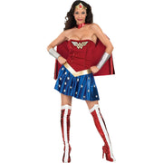 Op deze afbeelding zie je een Kostuums, van het merk Rubies. Wonder Woman 1960 Kostuum Vrouw