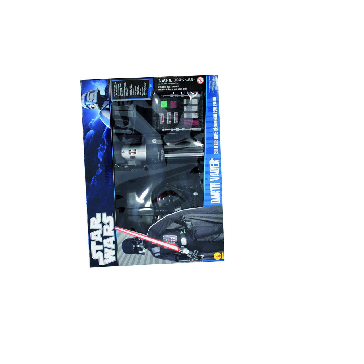 Op deze afbeelding zie je een Kostuums, van het merk Rubies. Gevreesde Star Wars Schurk Darth Vader Kind Kostuum