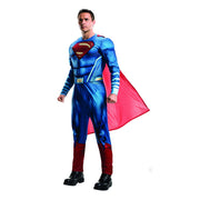 Op deze afbeelding zie je een Kostuums, van het merk Rubies. Lichte Superman Clark Kent Superheld Tegen De Misdaad Kostuum