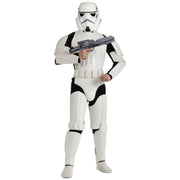 Op deze afbeelding zie je een Kostuums, van het merk Rubies. Stormtrooper Deluxe Star Wars Infanterist Man Kostuum