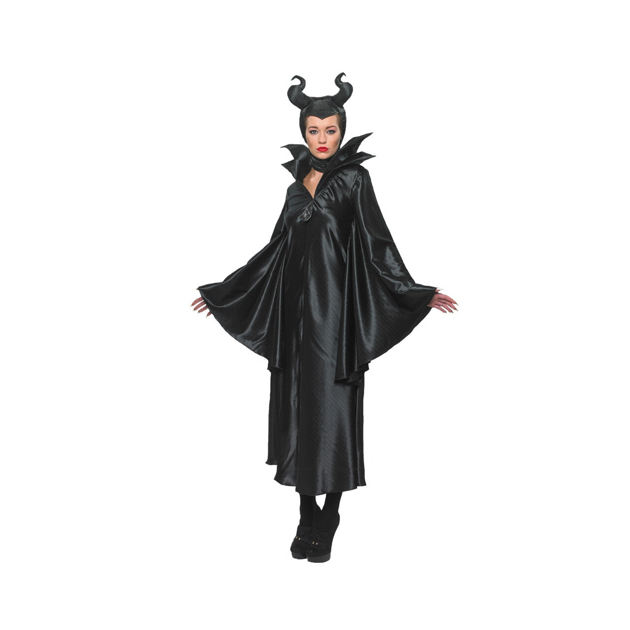 Op deze afbeelding zie je een Kostuums, van het merk Rubies. Maleficent Meesteres Van Het Kwaad Disney Vrouw Kostuum
