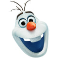 Fröhlicher Schneemann Olaf Frozen Maske