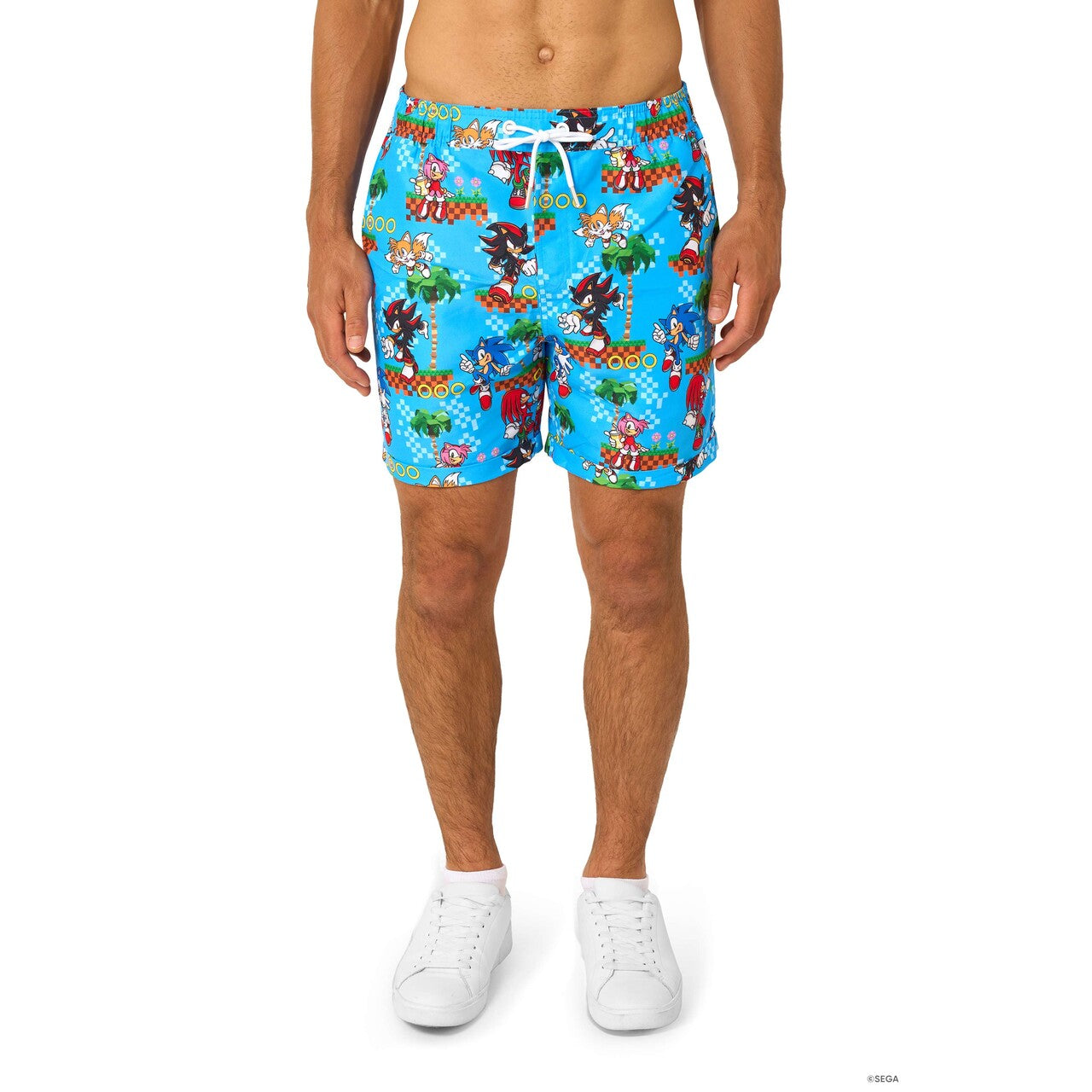 Op deze afbeelding zie je een Kostuums, van het merk Opposuits. Sonic - Green Hill Man Kostuum