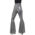 Glitzernde Schlaghosen Disco Dot Damen