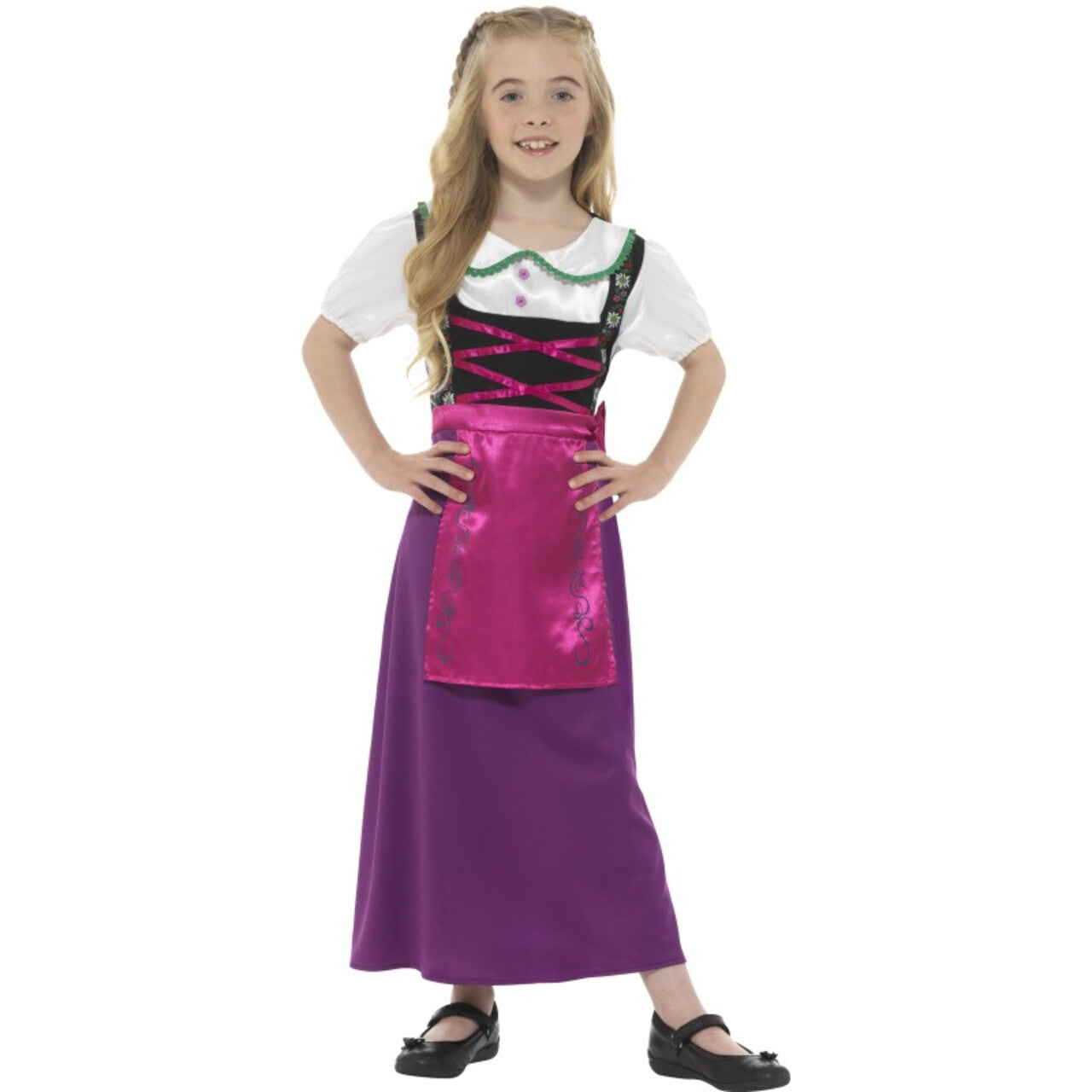 Op deze afbeelding zie je een Kostuums, van het merk Smiffy's. Beiers Schatje Suzanne Meisje Kostuum
