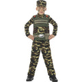 Tarnsoldat Tim Kostüm für Jungen