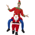 Weihnachtsmann Als Reittier Herrenkostüm