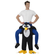 Op deze afbeelding zie je een Kostuums, van het merk Smiffy's. Rijden Op Een Pinguin Man Kostuum
