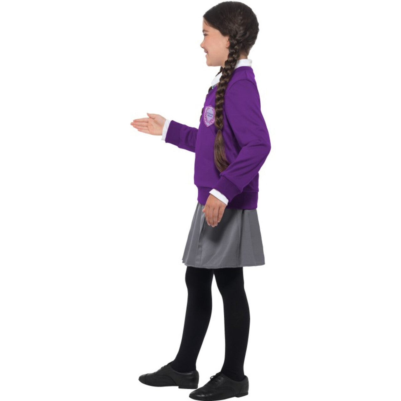 Op deze afbeelding zie je een Kostuums, van het merk Smiffy's. St Clares Oxford Kostschool Meisje Kostuum