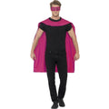 Rozecape Und Augenmaske Superheld Unisex Kostüm