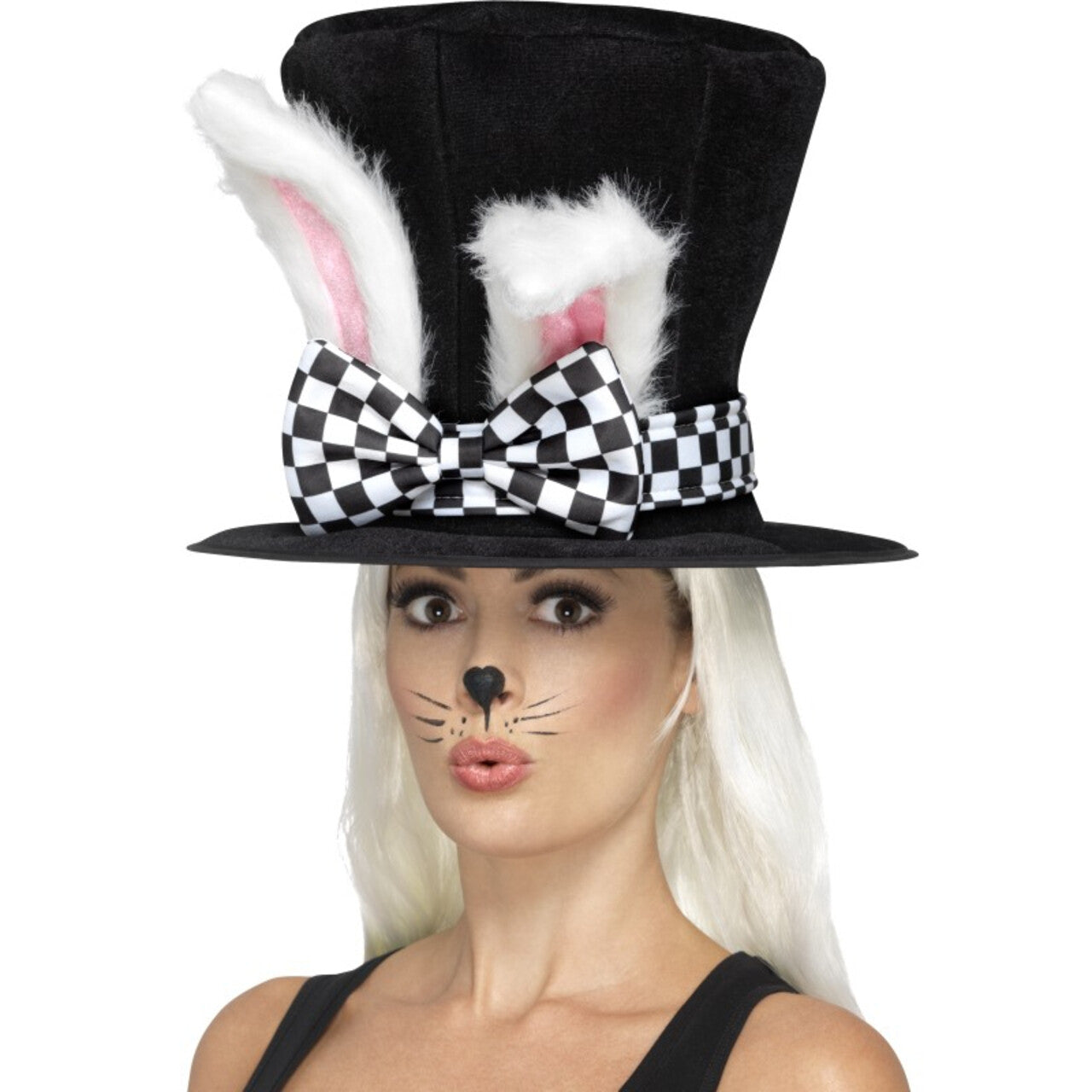 Op deze afbeelding zie je een Accessoires, van het merk Smiffy's. Maartse Haas Tea Party Oren Hoed