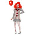 Triesthorror Pierrot Clown Damenkostüm
